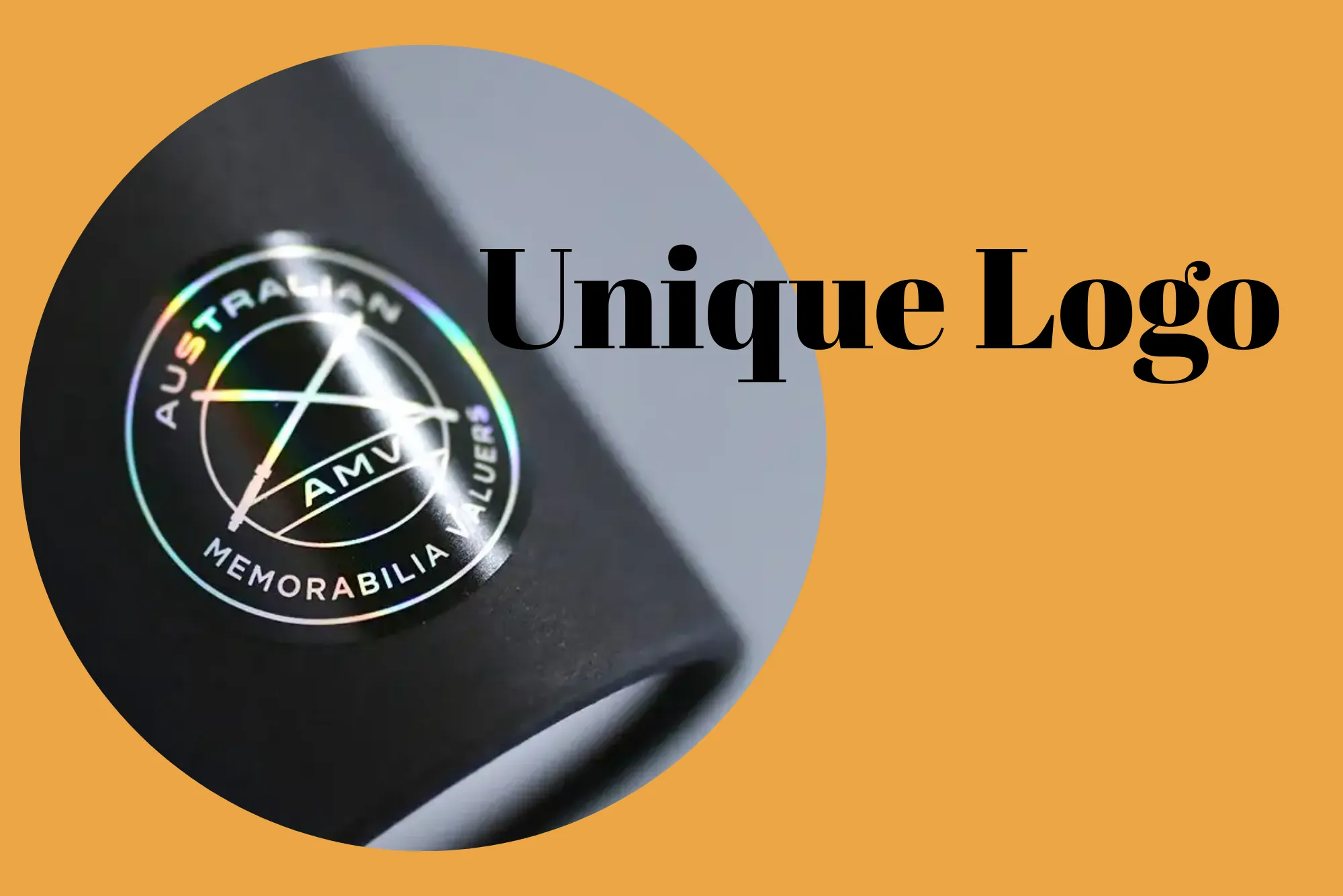 Unique Logo Branding with Custom Hologram Stickers UK